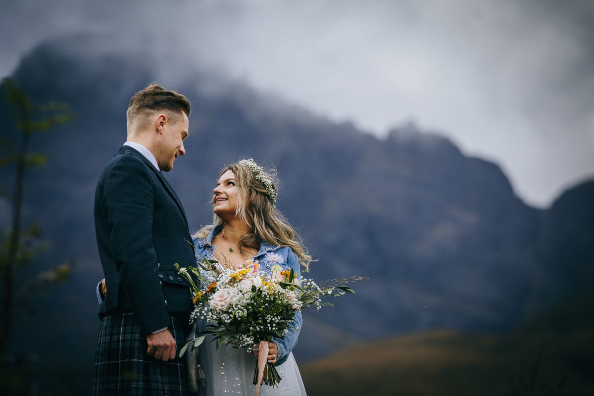 Stormy Isle of Skye Elopement