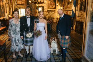Dogs at Isle of Skye elopement weddings