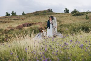 Dogs at Isle of Skye elopement weddings
