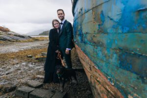 Dogs at Isle of Skye elopement weddings