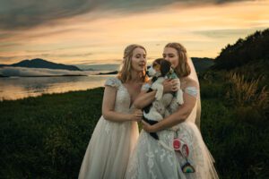 Dogs at Isle of Skye elopement weddings