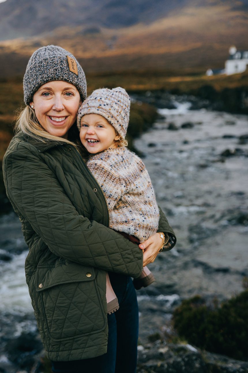 family photoshoot Sligachan Isle of Skye