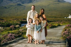 Summer Family photoshoot Isle of Skye